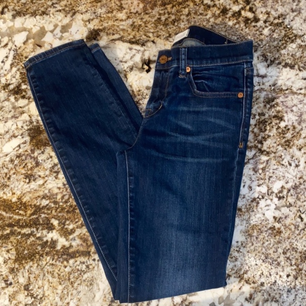 Madewell Skinny Skinny Dark Wash Denim Jeans size 26